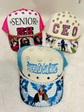Customized photo trucker hat