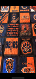 Customized NFL blanket