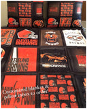 Customized NFL blanket