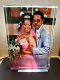 Crystal plaque 7”