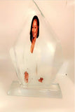 Crystal photo plaque