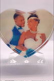 Crystal photo plaque