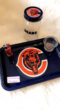 Rolling tray set