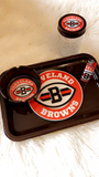 Rolling tray set
